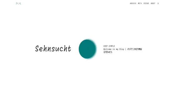 Sehnsucht