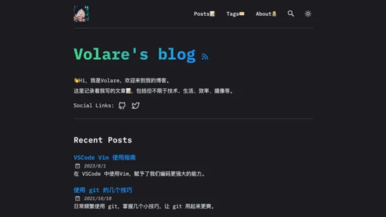 Volare's blog