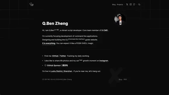 Q.Ben Zheng | Zhengqbbb